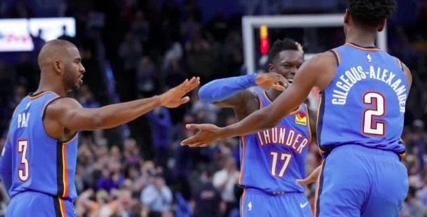  亚历山大全面发挥雷霆五人上双轻取魔术队